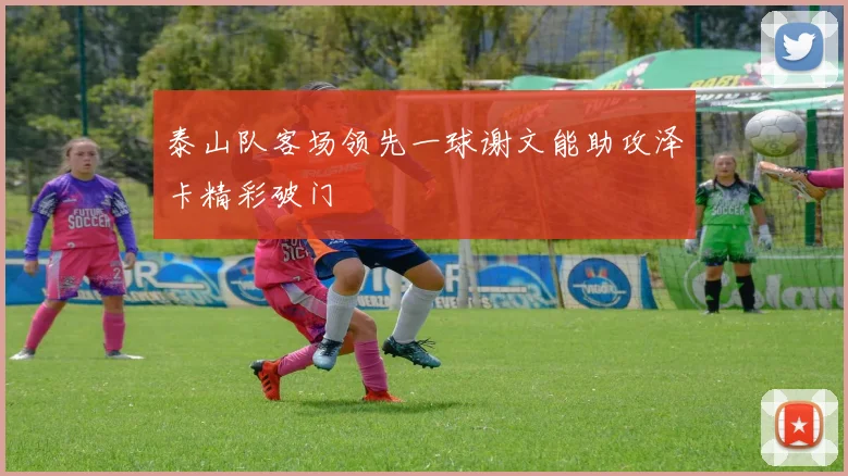 泰山队客场领先一球谢文能助攻泽卡精彩破门
